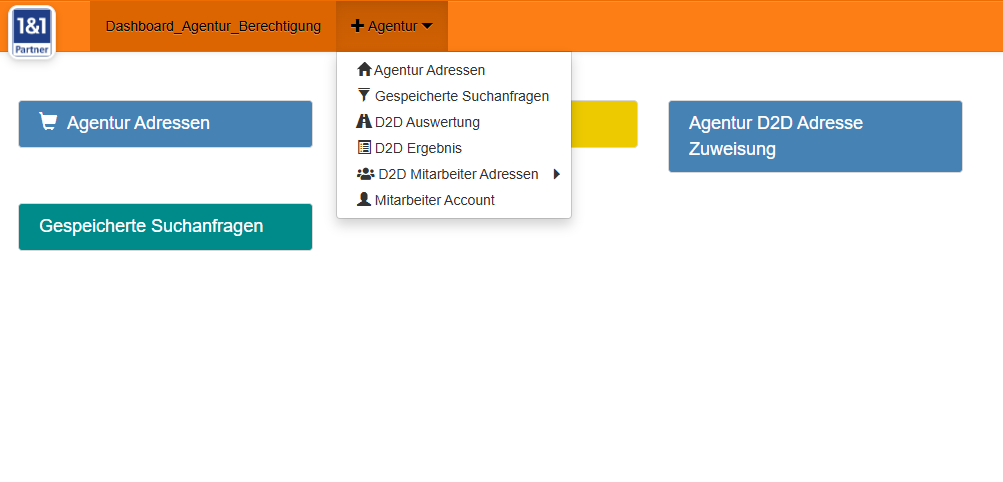 Onboarding nach erfolgreicher Anmeldung